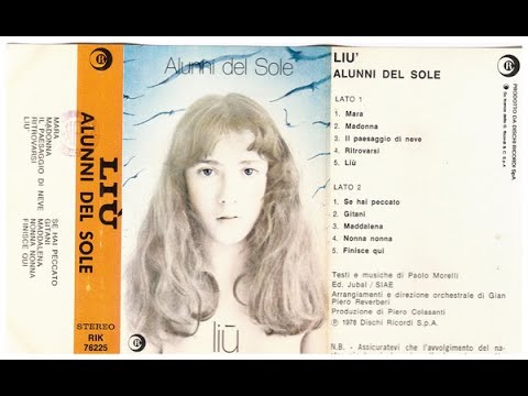 ALUNNI DEL SOLE - Liù (album del 1978) - YouTube