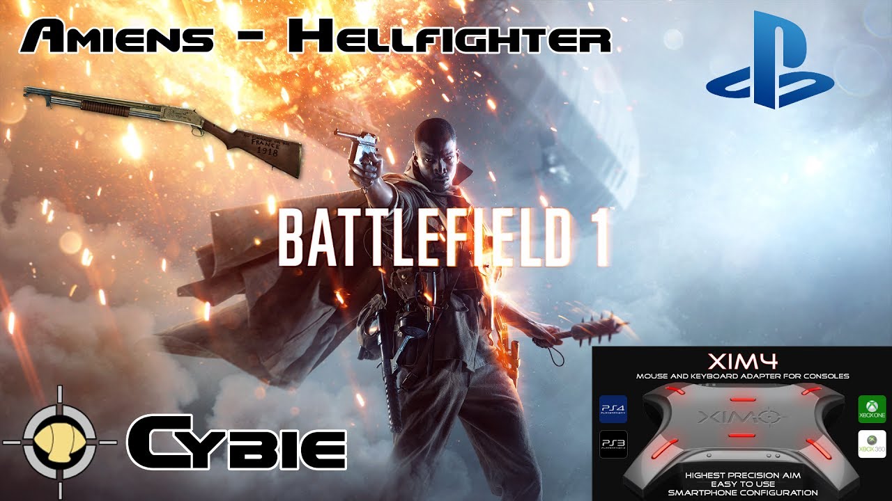 XIM 4 PS4 Battlefield 1 Gameplay - Amiens with the Hellfighter Trench Shotgun