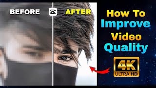 How to Convert Normal video to 4K Ultra HD l Only one click 😎 |#lookybhai #edit #capcut screenshot 2