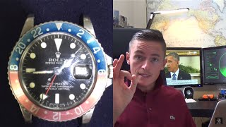 A Stunning Rolex 1977 GMT 1675 Pepsi 
