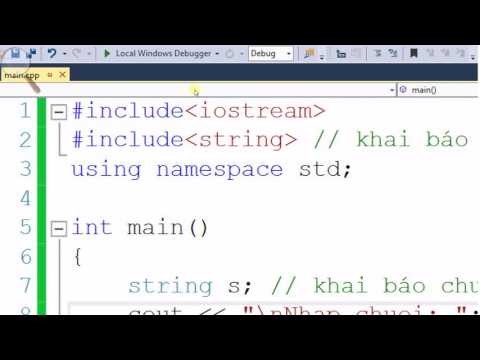 hàm strcmp trong c++ là gì - [Lập trình C/C++] Bài 39. Nhập xuất chuỗi string trong C++