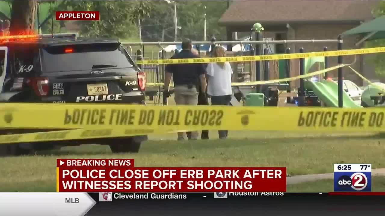 Police respond to shooting at Erb Park in Appleton - YouTube