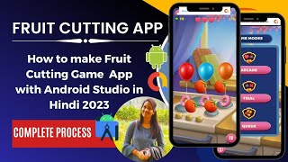 How to make fruit Cutting Game app  with an Android studio screenshot 3