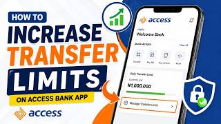 How To Increase Transfer Limit On Access Bank App 2026 with mobile