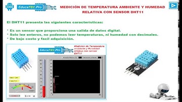 LabVIEW y Arduino: Sensor DHT11 (Temperatura y Humedad relativa)