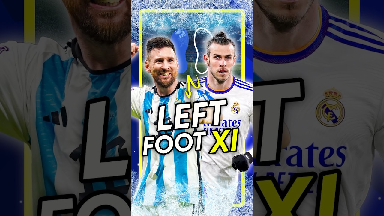 Building the Best LEFT Footed Players All-Time XI 👣🥶