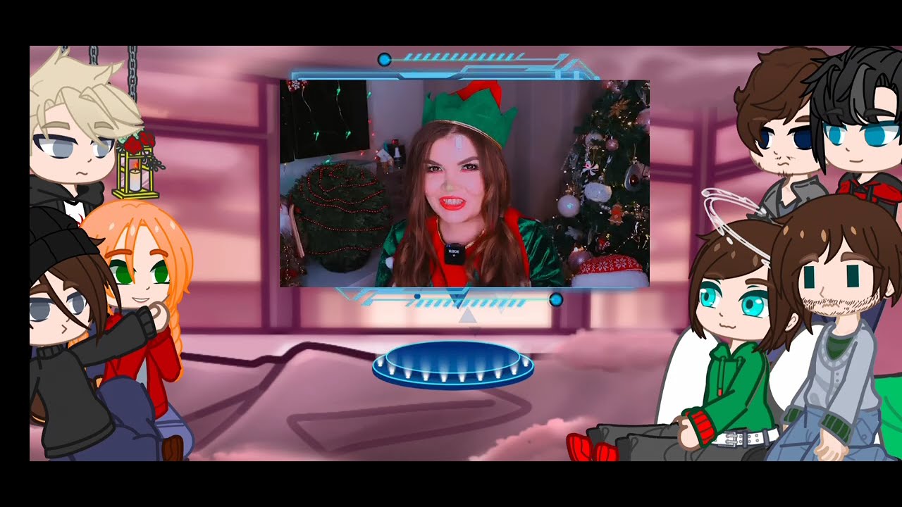 Реакция тёмного рождества на баба Яга против эльфа ||Диск. в описании||