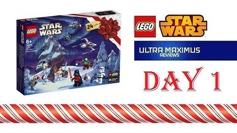 ❄️ Day 1 LEGO Star Wars Advent Calendar 2020