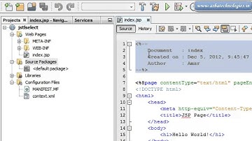 JSTL Tutorials for beginners  2  how to select record from database using jstl tags