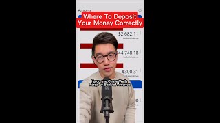 Where To Deposit Your Money Correctly