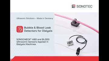 Ultrasonic Sensors for Dialysis