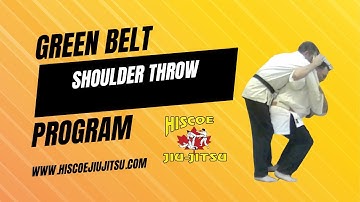 Mastering Can-Ryu Jiu-Jitsu - Shoulder Throw - with Soke Steve Hiscoe