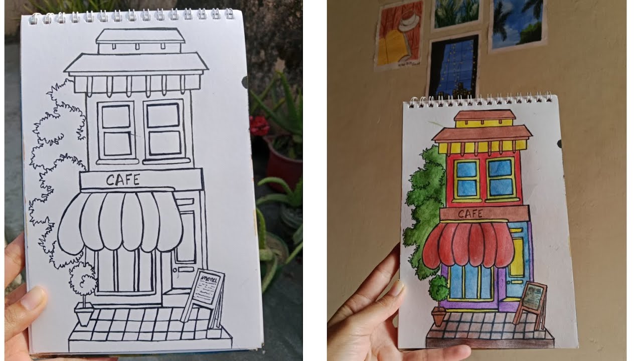 Watercolour painting tutorial 