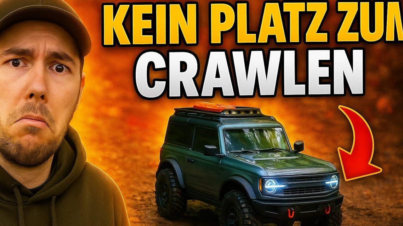 Kein Platz zum Crawlen?! Mit dem DF-4S Varant Rc Crawler verzweifelt unterwegs!