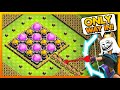 Untouchable 42000000 loot troll base in clash of clans