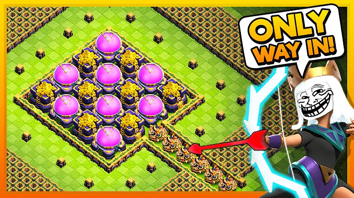 UNTOUCHABLE 42,000,000 LOOT TROLL BASE IN CLASH OF CLANS