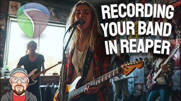 Recording Your Band in REAPER - Part 4/6 - Piano & El Guitars