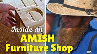 Inside an Amish Furniture Shop (Most Conservative Amish)