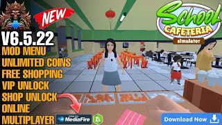 New‼️School Cafetaria Simulator Mod VIP V6.5.22 Unlock &amp; Unlimited All Gameplay 