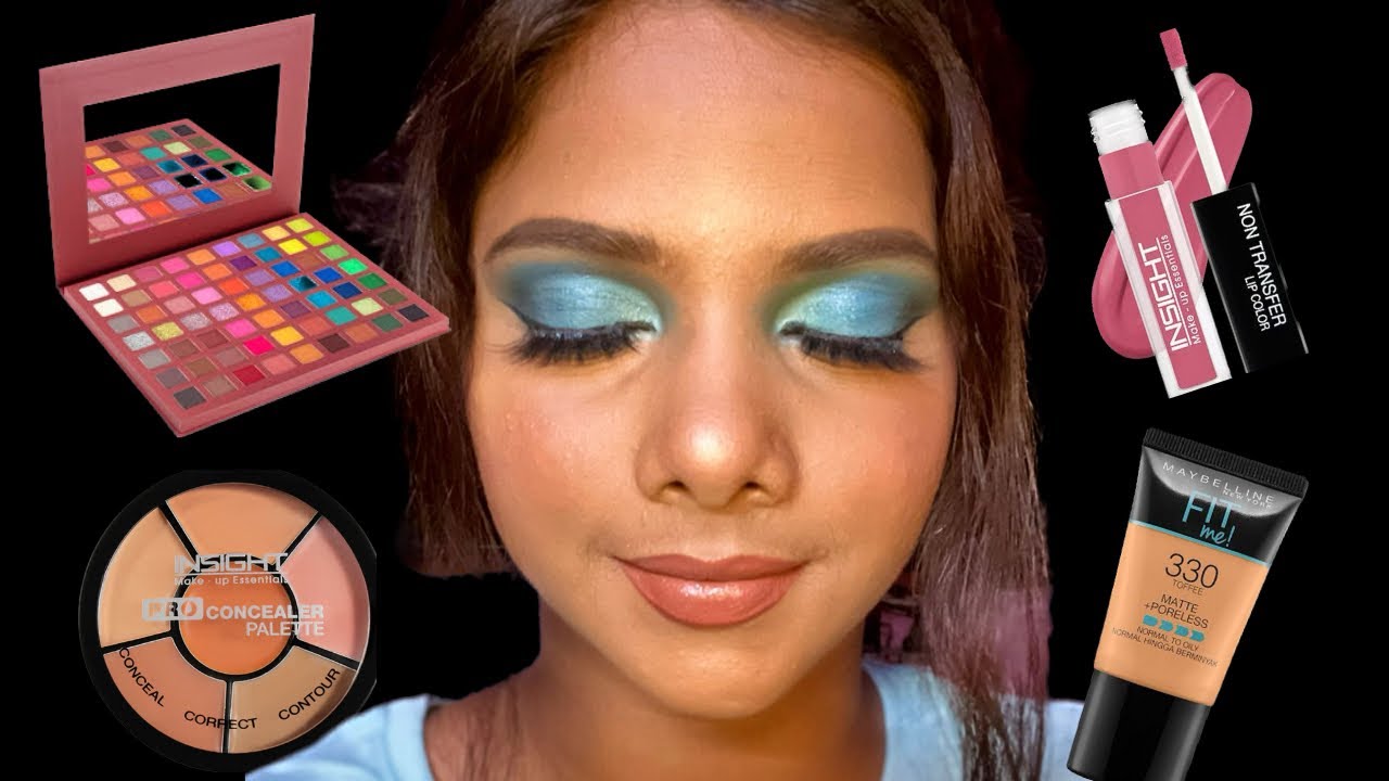Blue Cut Crease for Hooded Eyes || Mars EYES CAN KILL eyeshadow palette ₹800 || TIPS AND TRICKS