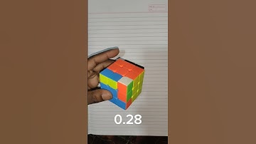 Fast cube solve trick || rubiks cube trick #shorts #youtuber #youtube #rubikscube #youtubeshorts