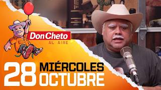 Lo que todo hombre debe vivir: ¿cuántas llevas? 🤔📝 | Don Cheto Al Aire 🔴 - 28 de Octubre de 2026