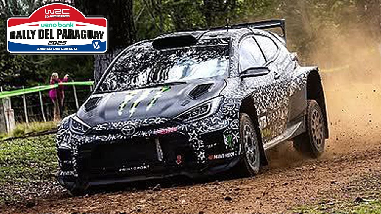 WRC Rally del Paraguay 2025 | Sunday Test - Domingo de Pruebas - Test Rally