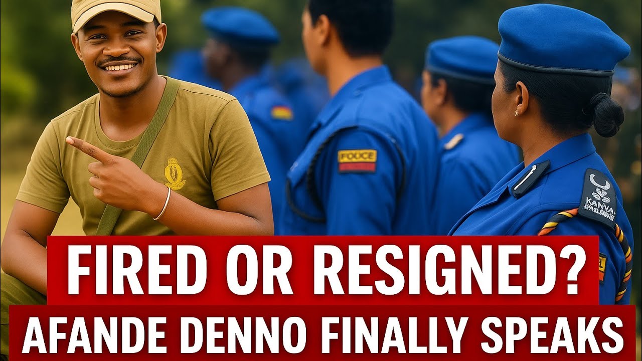 Afande Denno Finnaly Reveals Why He Quited Kenya Police After Helping Protesters | 