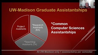 UW-Madison Computer Sciences department graduate assistantships