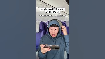 When You Play COD Mobile On The Plane #funny #shorts