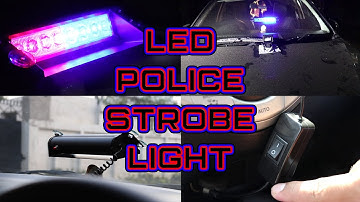 Led Police Lights for your Car | Easy Installation