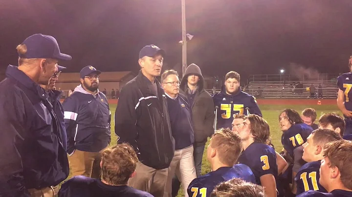 Hillsdale High School football team celebrates 21-...