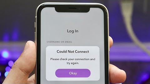 FIX Snapchat Login In Connection Error! (2020)