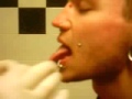 tounge piercing