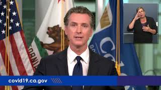 Live daily coverage provided by the california governor's office