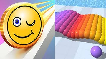 Canvas Run VS COIN RUSH All Levels New Big Update Gameplay 4K