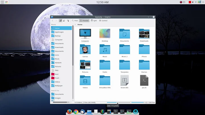 Customizing KDE Plasma 5 - Dolphin File Manager
