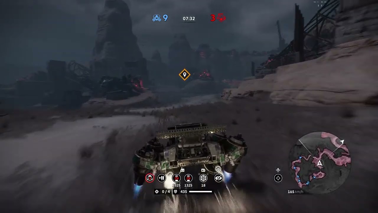 Crossout Operation Red Light 2025 Reaper Booster