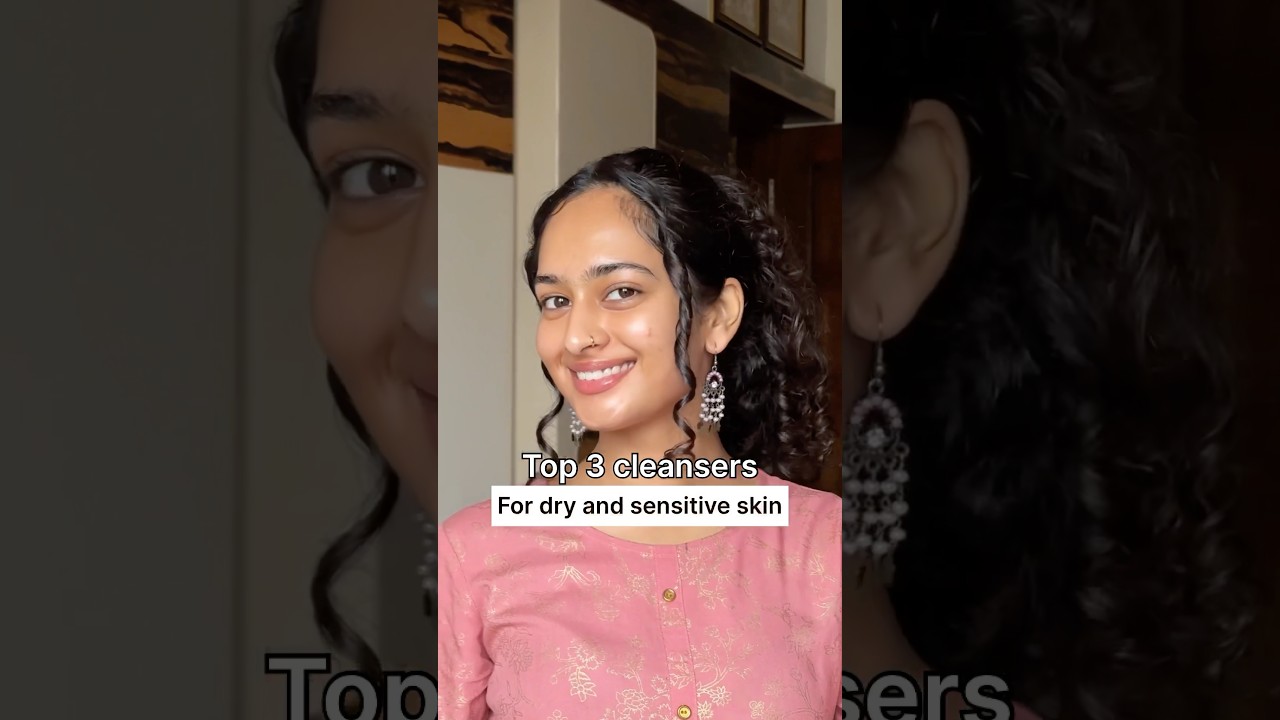 Лучшее очищающее средство для сухой и чувствительной кожи 