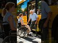 He Helped Her Onto the Bus When No One Else Did #shorts #kindness