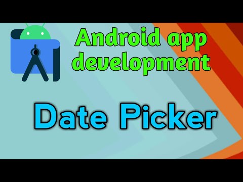 Date Picker in android studio