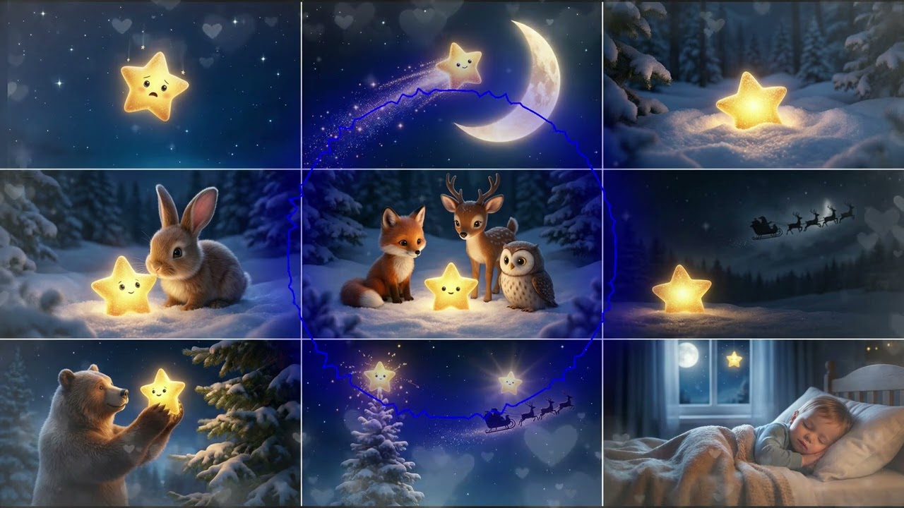 🌟 Kleiner Stern, schlaf ein 🎶 - Das zauberhafte Weihnachtsschlaflied von Wirbel Wusel 🎄