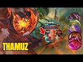 THAMUZ TRUE DAMAGE 💀 (Full Attack Build)