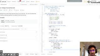 Python Solution LeetCode - Merge Two Sorted Lists