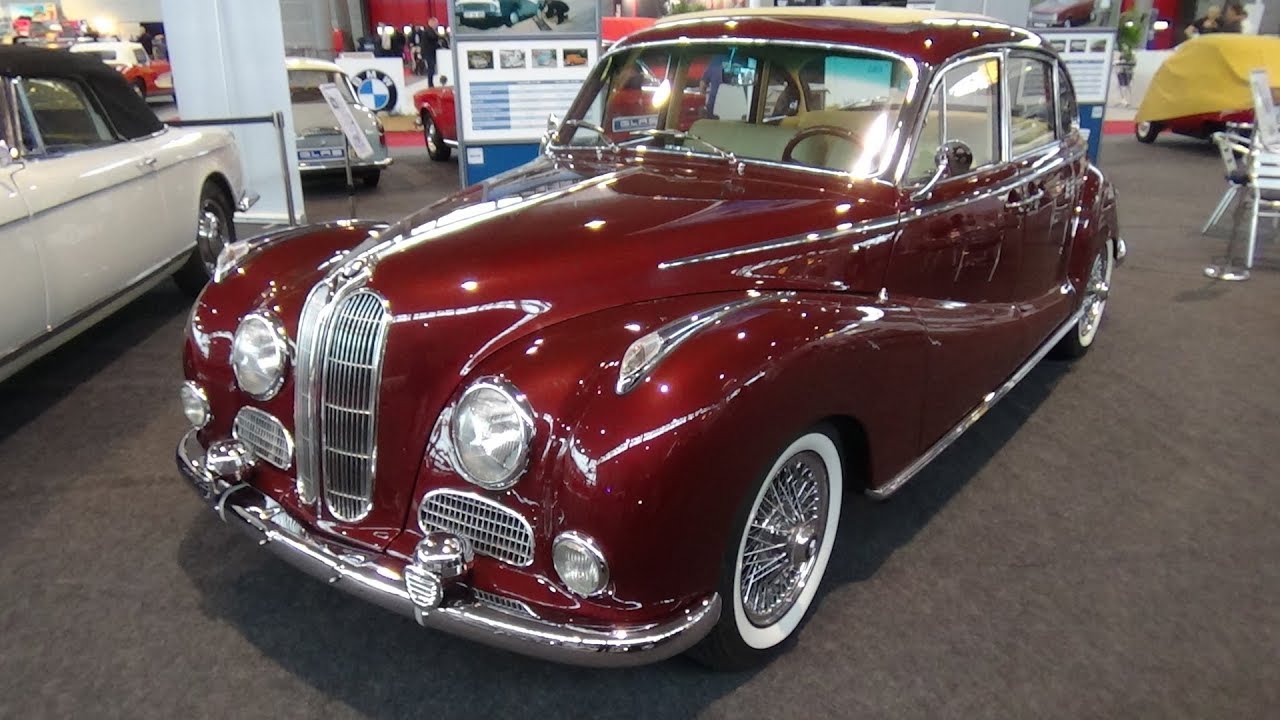 1955 - 1963 BMW 502 - Retro Classics Stuttgart 2019 - YouTube