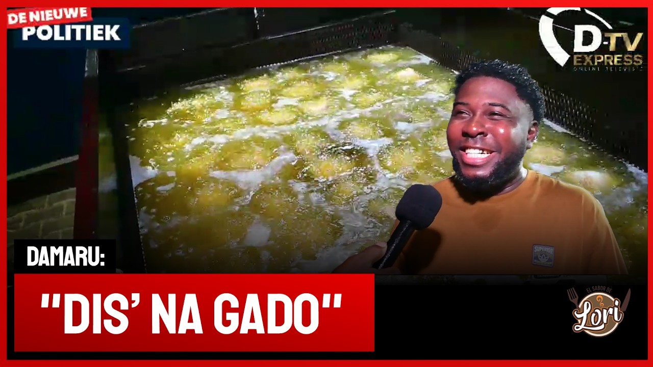 🚀 De Nieuwe Politiek Live • flitsen opening Tap uku Crispy Chicken (Suriname)