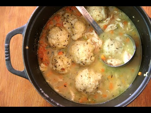 Simple Homemade Chicken and Dumplings | SAM THE COOKING GUY