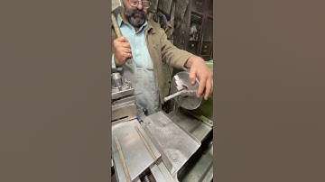 Shaft Balance In Lathe Chuck #shortsfeed #machine