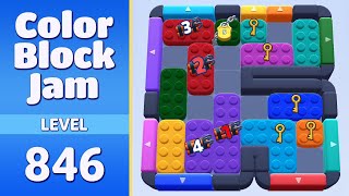 Color Block Jam Level 846 | Every Puzzle Solved! 🎯