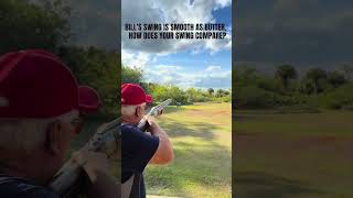 Smooth Swing = More Broken Targets #clayshooting #technique #shorts